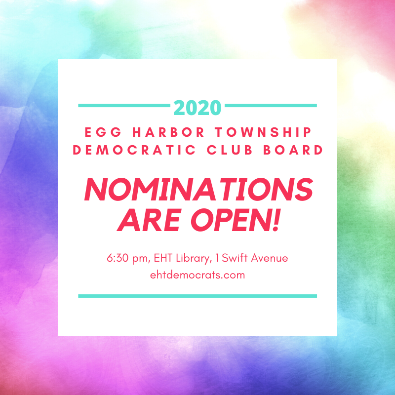 egg harbor township democratic club officer positions 2020 nominations board